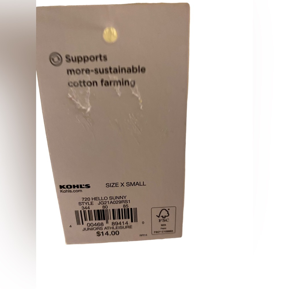 NWT SO yellow workout tank - Picture 5 of 6